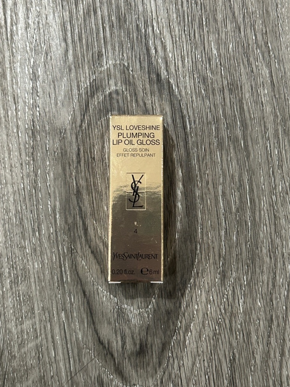 Yves Saint Laurent Lip Oil Gloss - Gold Packaging